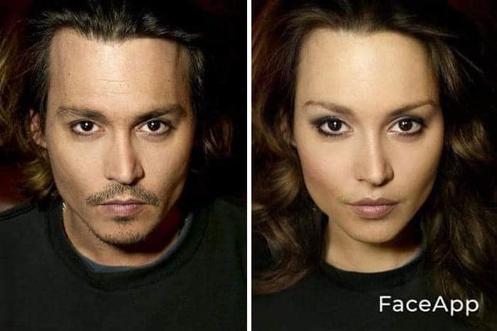 Celebrity gender swap